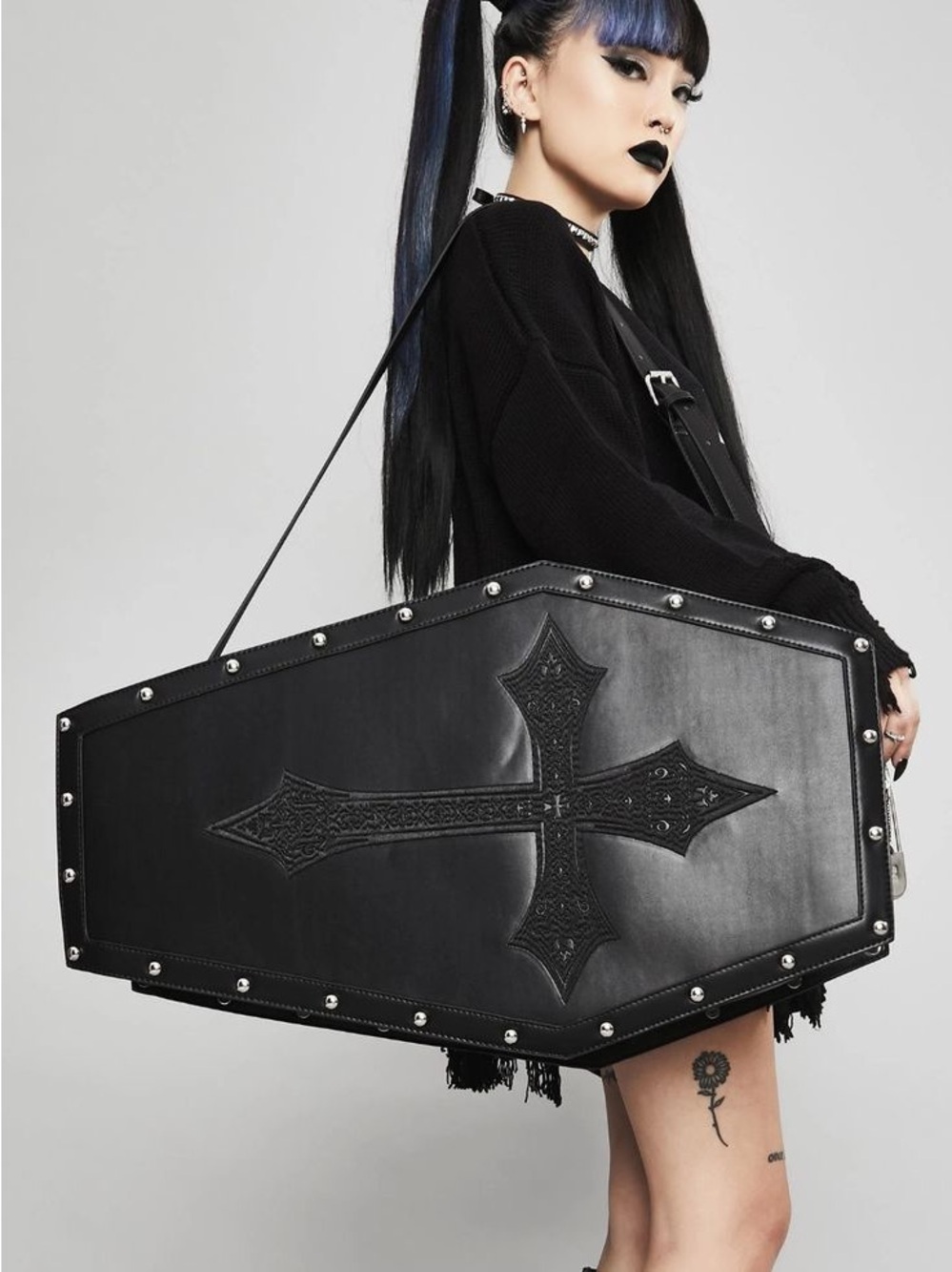 Dead Weight Coffin Weekender bag by Widow from Dolls Kill